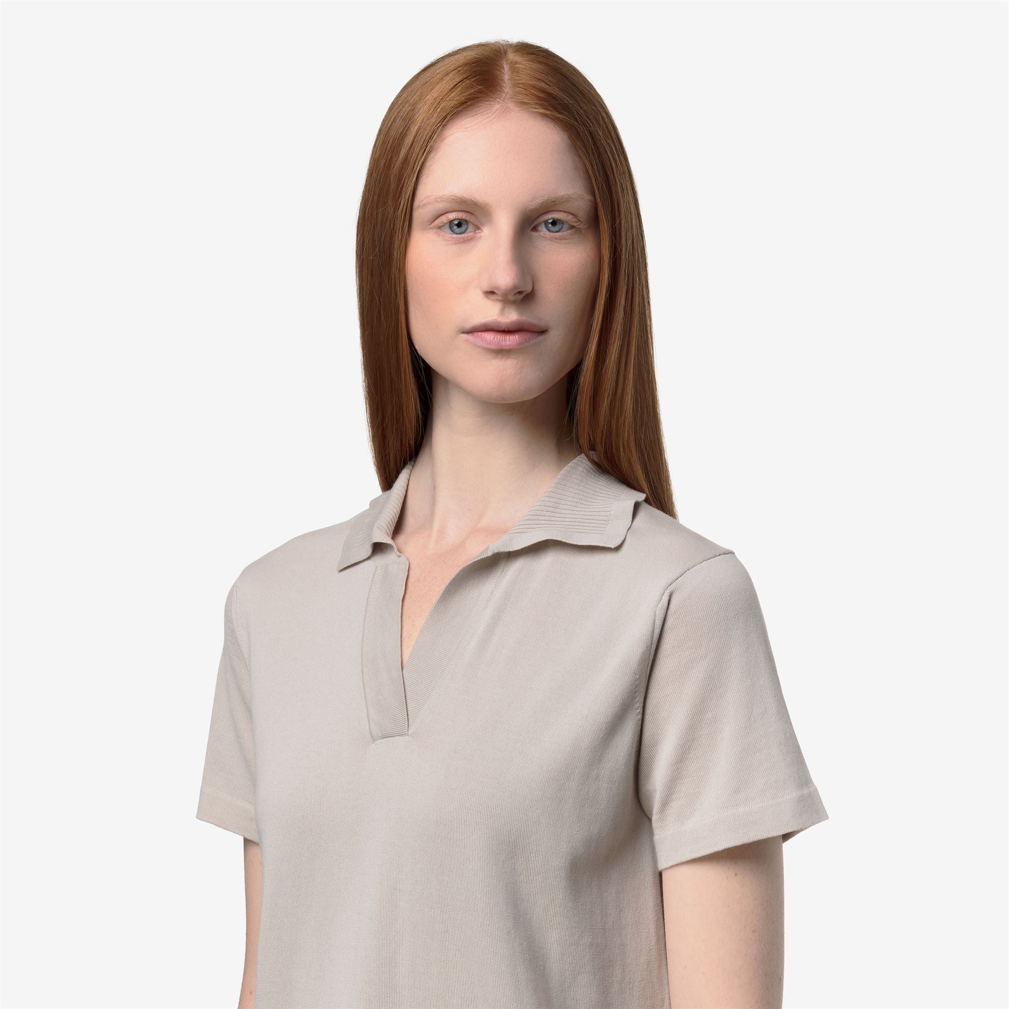 Knitwear_Woman_MAZARDY_Polo_BEIGE LT - Commercial 7