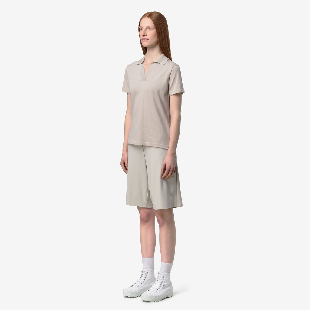 Knitwear_Woman_MAZARDY_Polo_BEIGE LT - Commercial 5