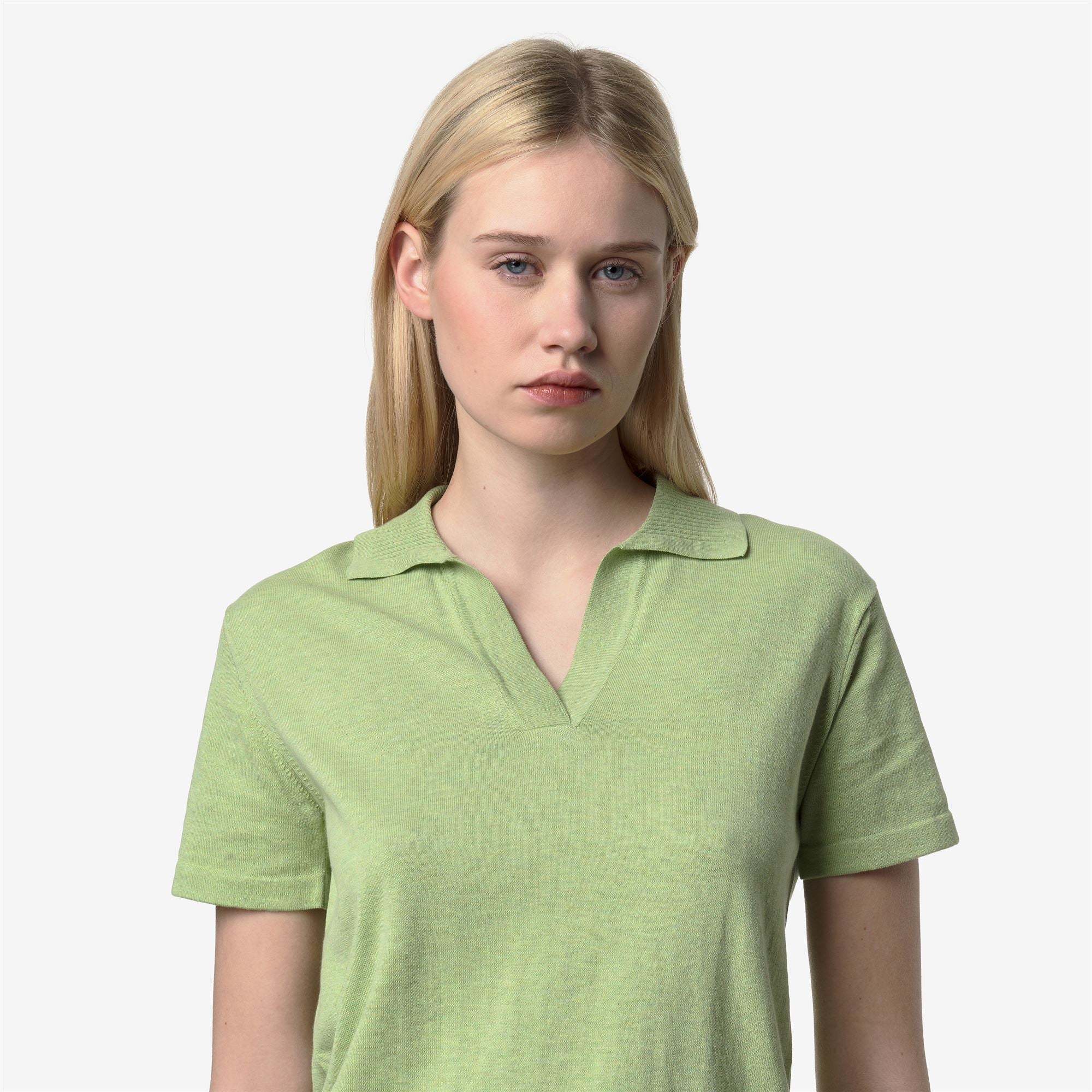 Knitwear_Woman_MAZARDY_Polo_Green Leaf - Commercial 7