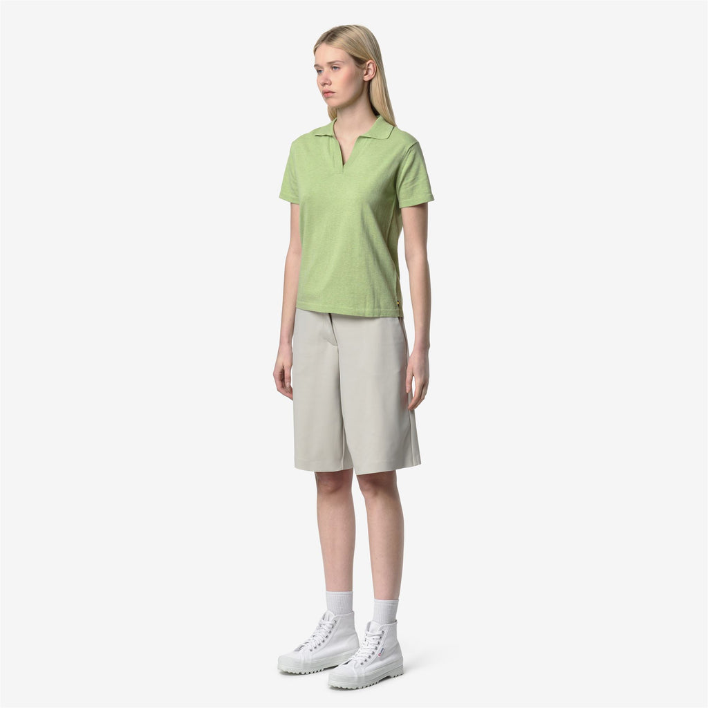 Knitwear_Woman_MAZARDY_Polo_Green Leaf - Commercial 5