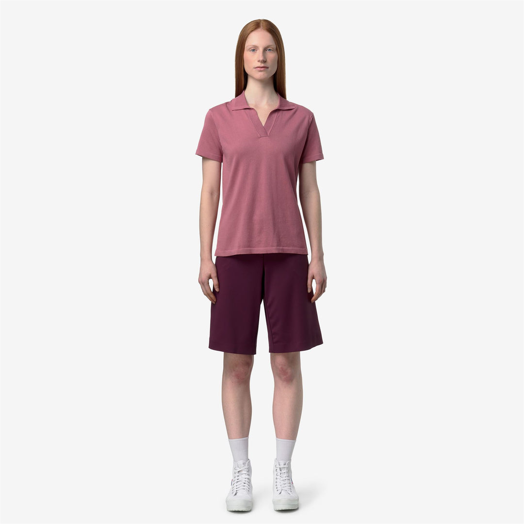 MAZARDY Knitwear Polo Woman Violet  Pinkish 01