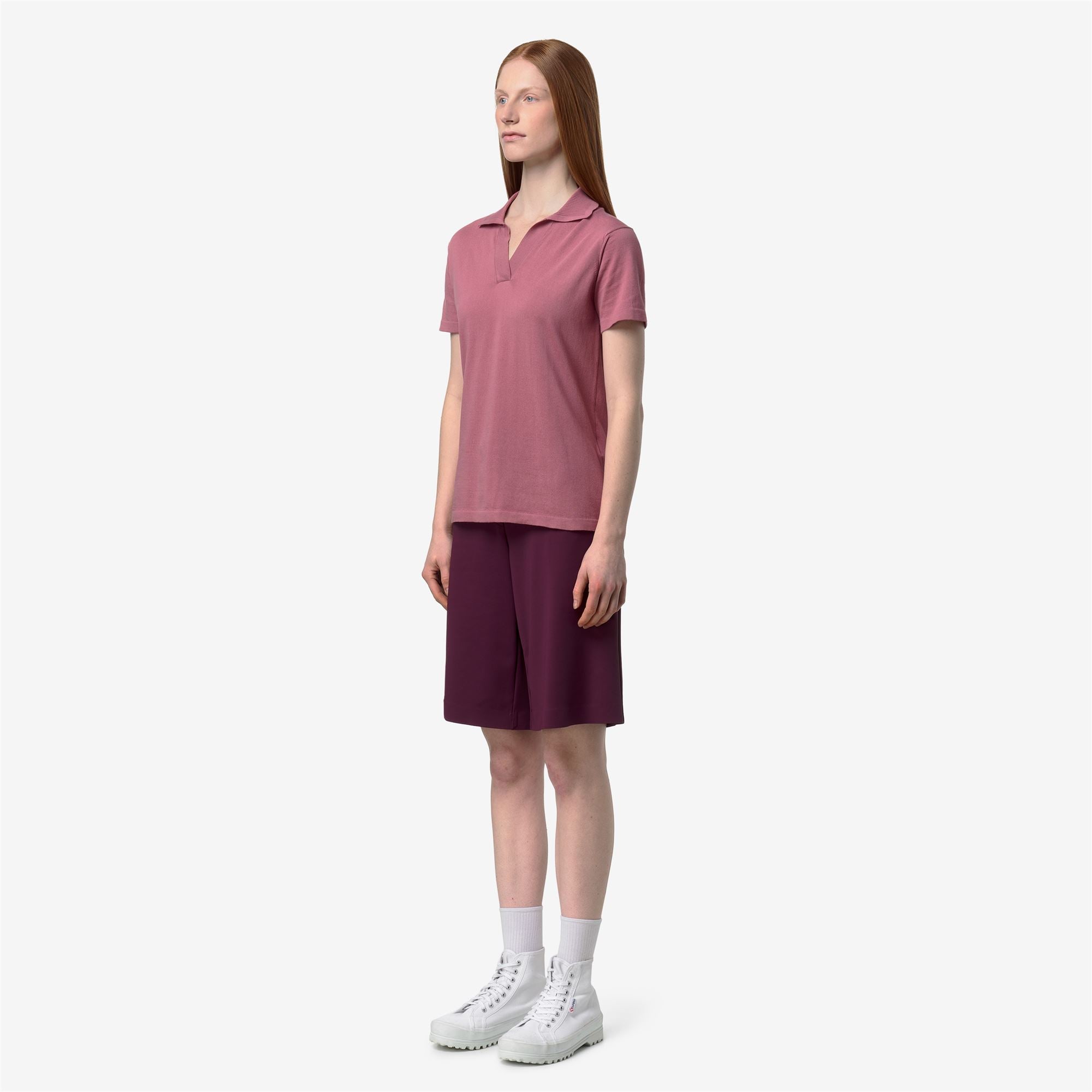 Knitwear_Woman_MAZARDY_Polo_Violet  Pinkish - Commercial 5