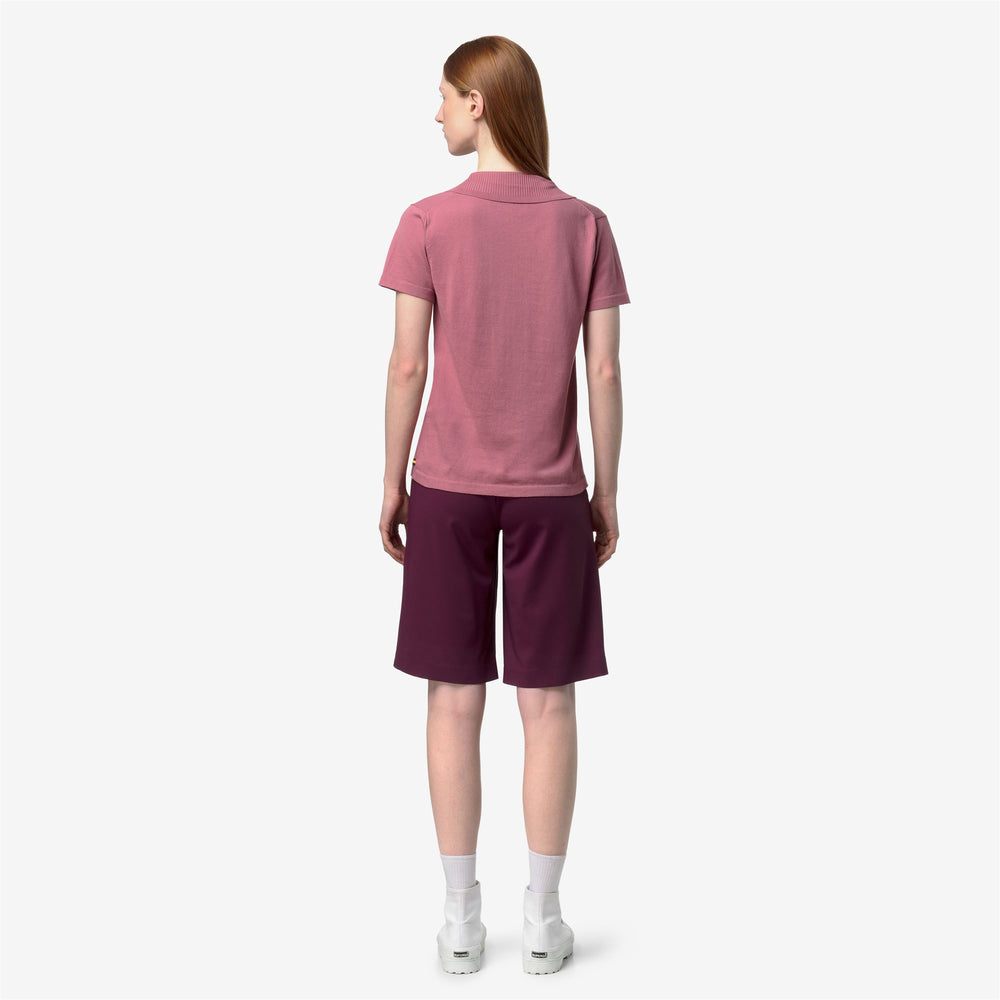 MAZARDY Knitwear Polo Woman Violet  Pinkish 02
