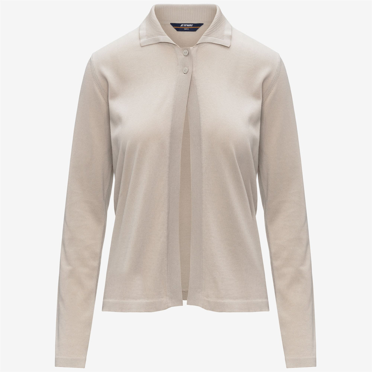 Knitwear_Woman_LENID_Jacket_BEIGE LT - Commercial 1