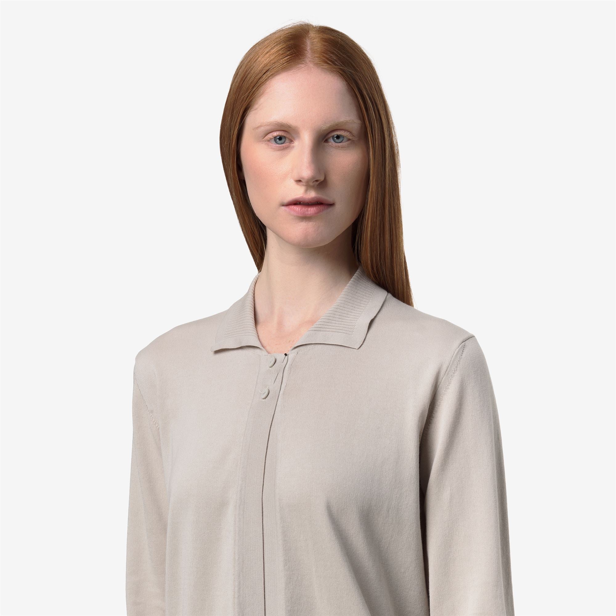 Knitwear_Woman_LENID_Jacket_BEIGE LT - Commercial 7