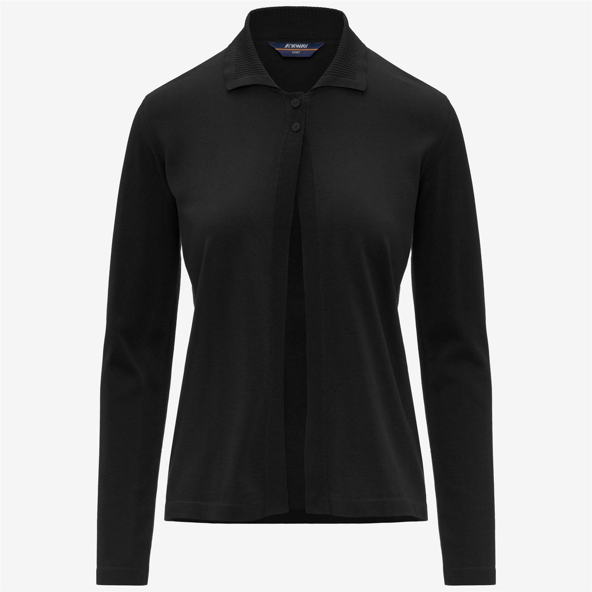 Knitwear_Woman_LENID_Jacket_Black Pure - Commercial 1
