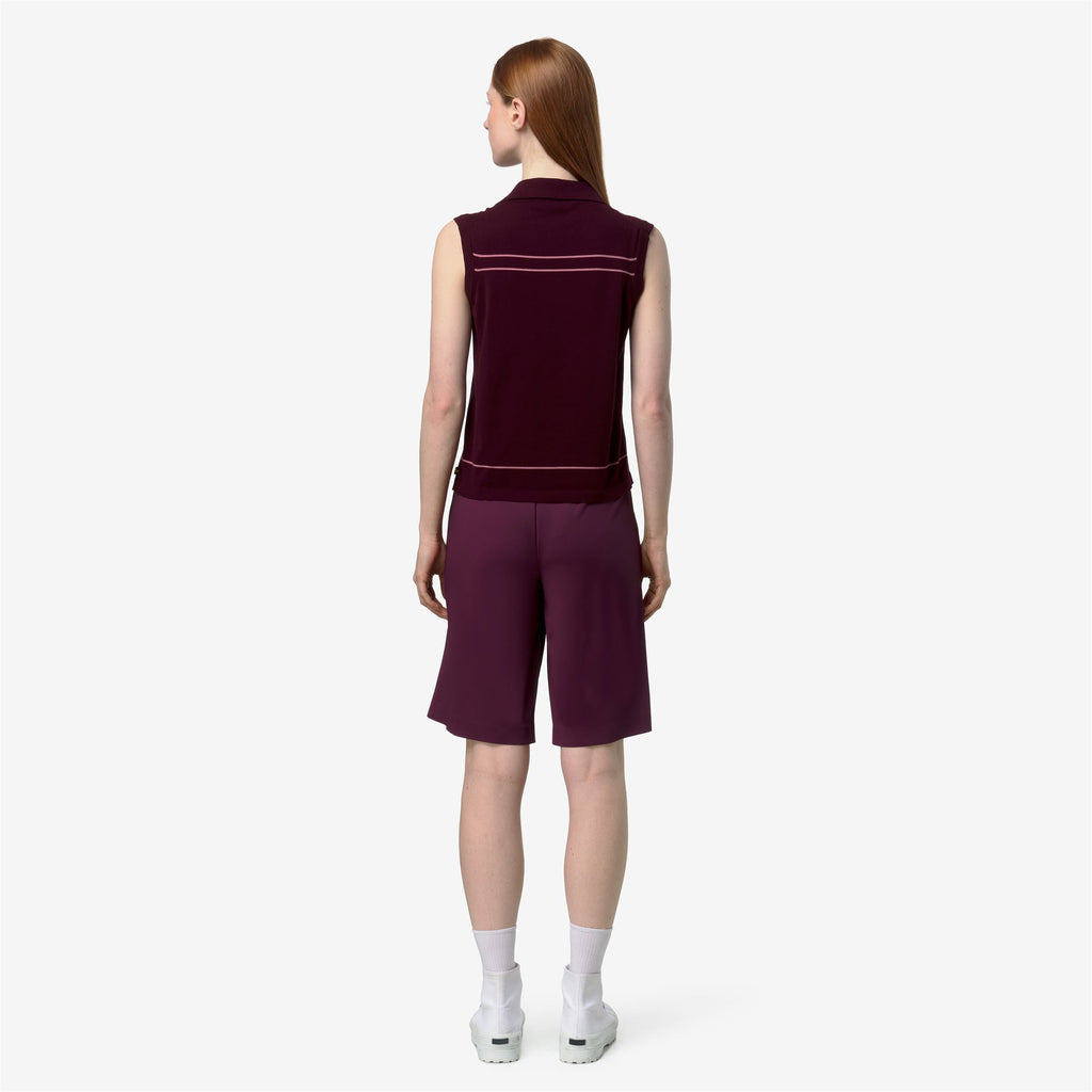 Knitwear_Woman_JALIGNE STRIPES_Vest_VIOLET BURNISHED - VIOLET PINKISH - Commercial 6