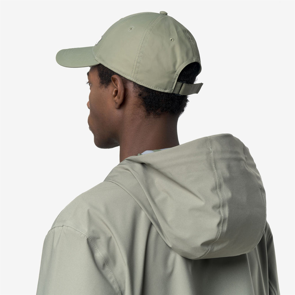 Headwear_Unisex_SAWYER PLUS DOUBLE_Hat_Green Lichen - BEIGE LT - Commercial 5