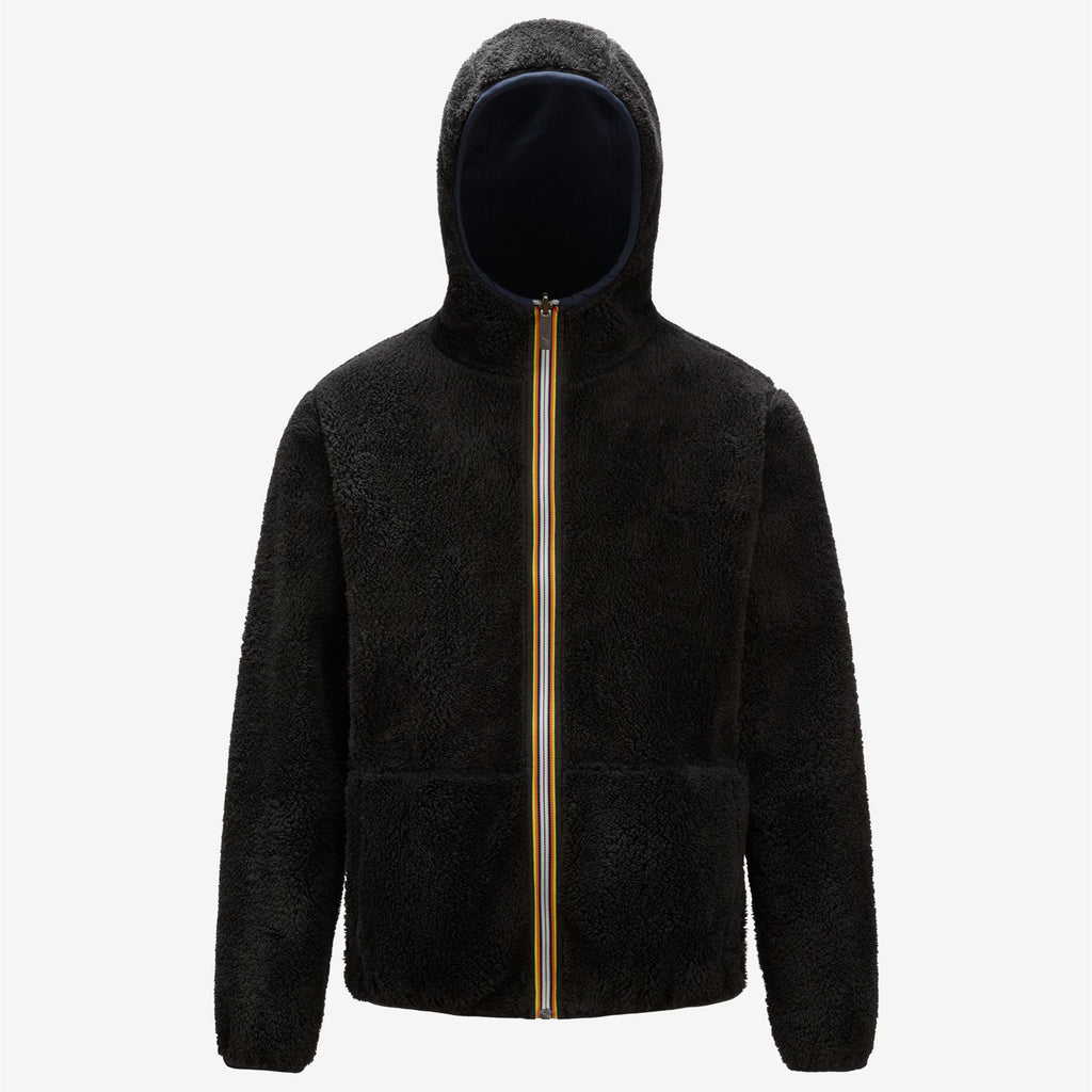 Fleece_MAN_JACQUES POLAR DOUBLE_Jacket_Blue Depth - Black Pure - Commercial 2