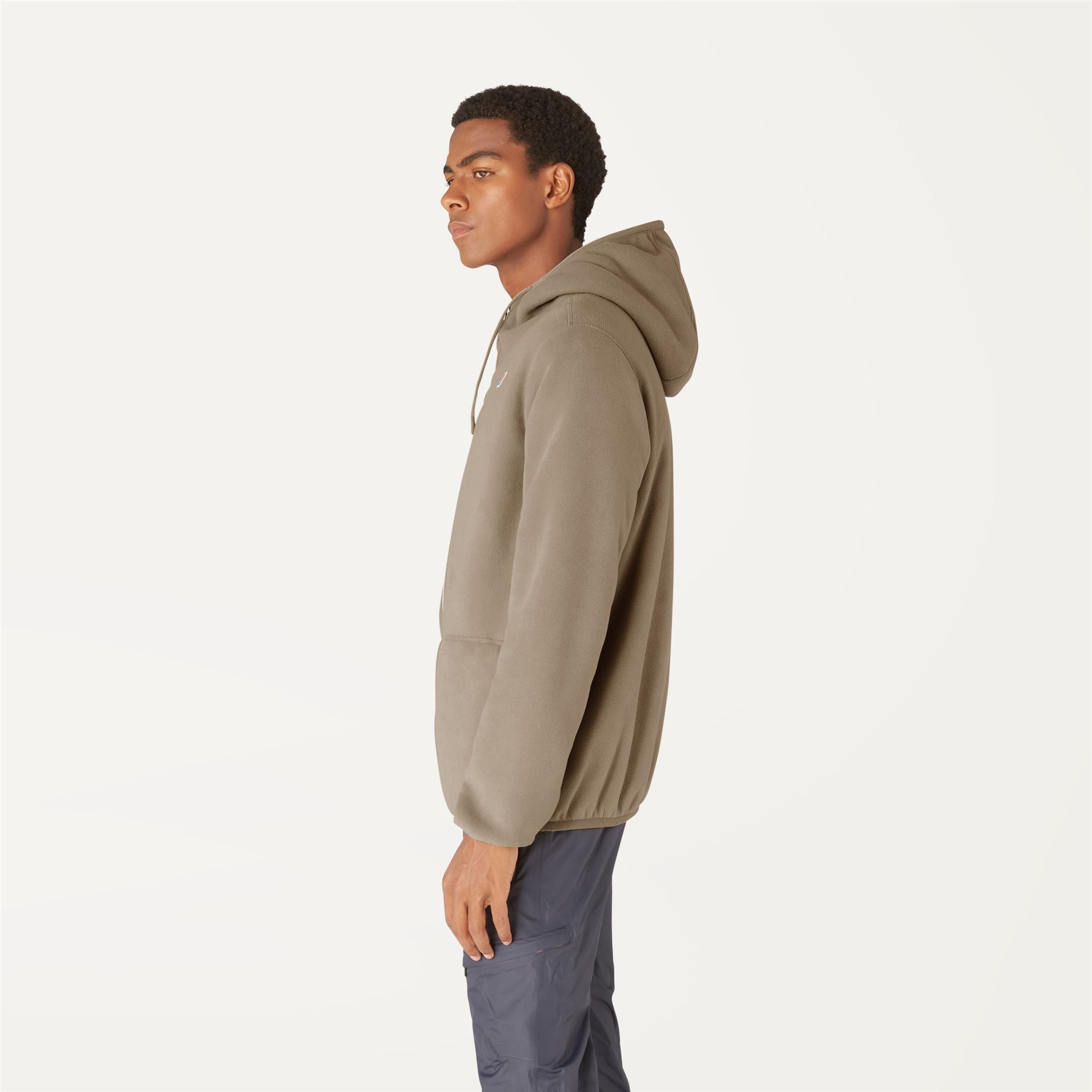 Fleece_MAN_JACQUES POLAR DOUBLE_Jacket_Beige Taupe - Browm - Commercial 5