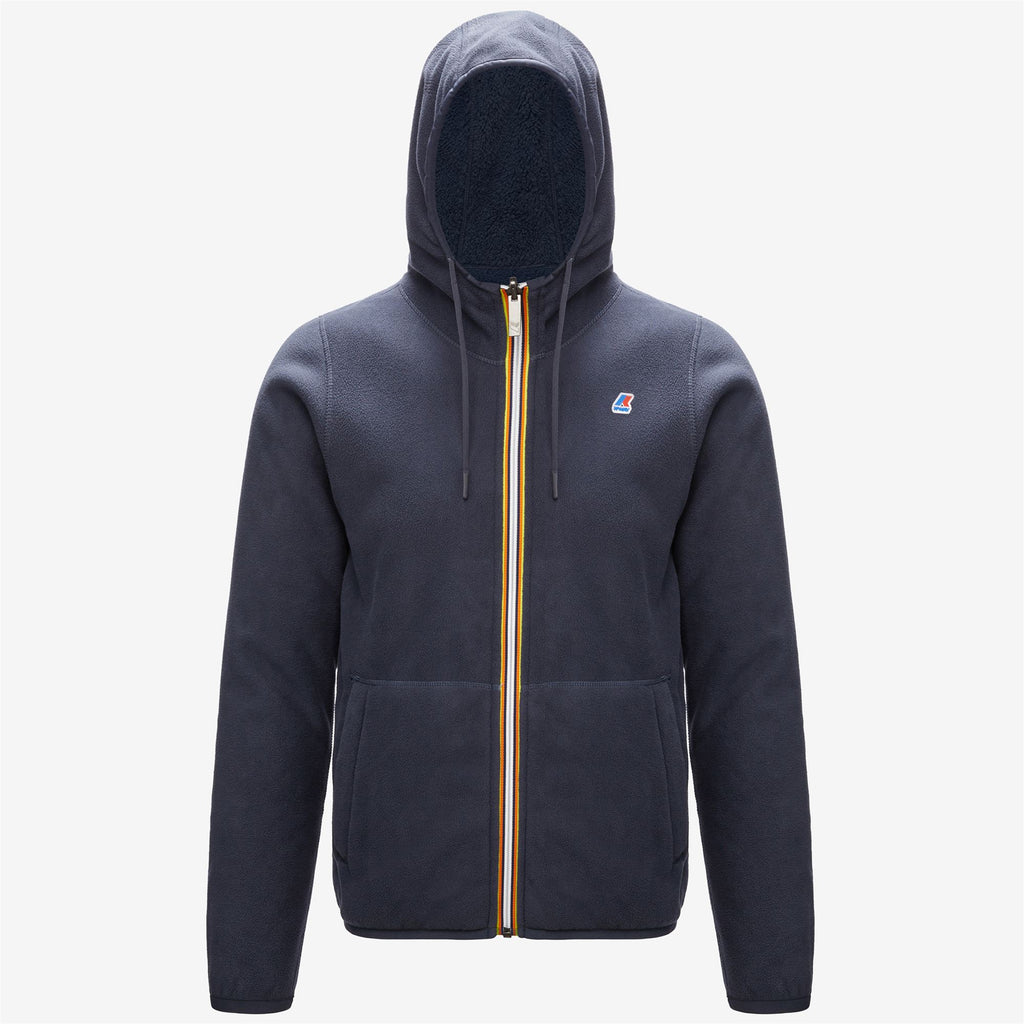 Fleece_MAN_JACQUES POLAR DOUBLE_Jacket_Blue Depth - Blue Ash - Commercial 1