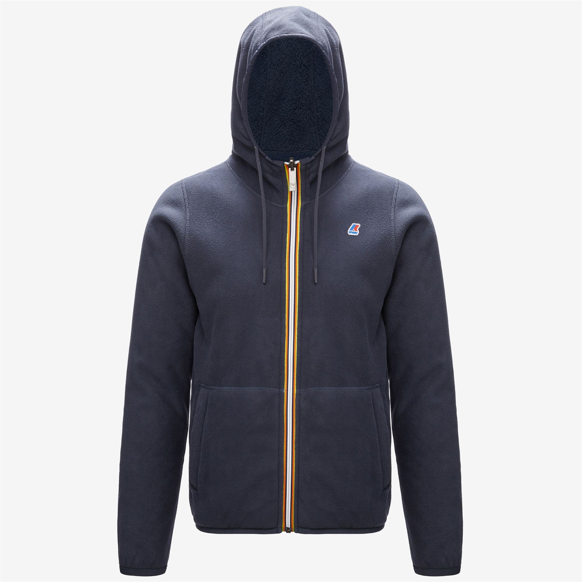 Fleece_MAN_JACQUES POLAR DOUBLE_Jacket_Blue Depth - Blue Ash - Commercial 1