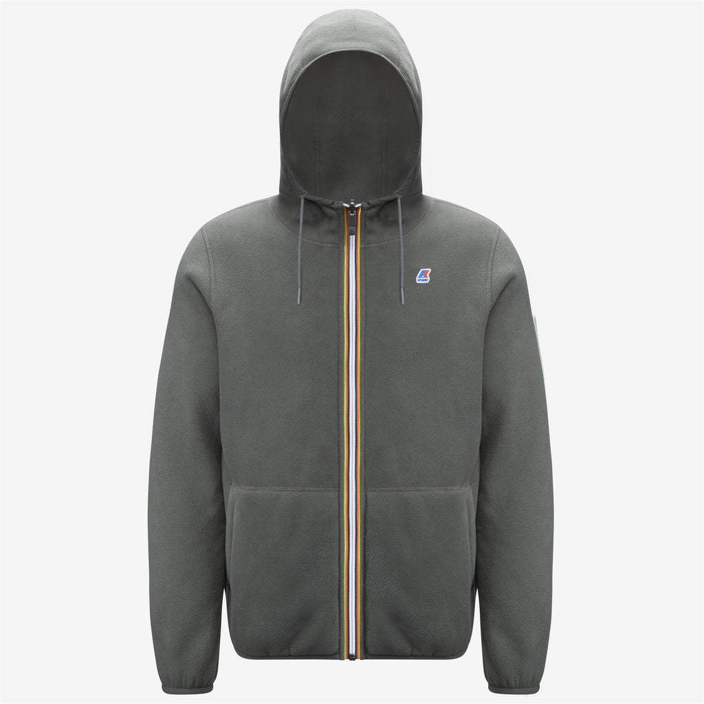 Fleece_MAN_JACQUES POLAR DOUBLE_Jacket_GREEN BLACKISH  - Blue Depth - Commercial 1