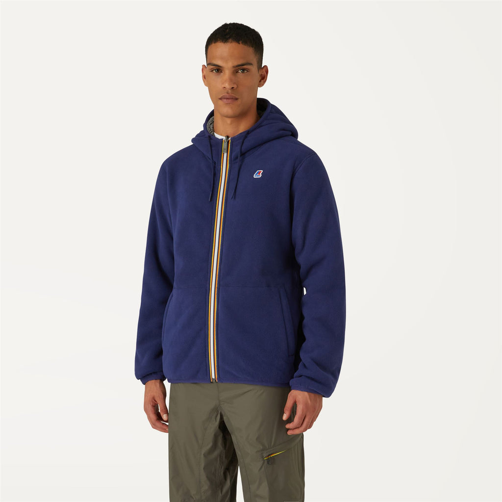 Fleece_MAN_JACQUES POLAR DOUBLE_Jacket_Blue Medieval - Grey Md Steel - Commercial 4