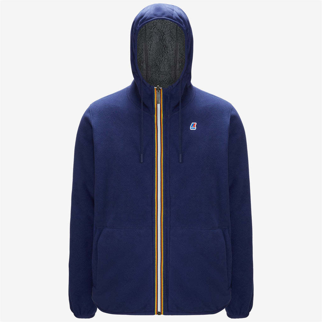 Fleece_MAN_JACQUES POLAR DOUBLE_Jacket_Blue Medieval - Grey Md Steel - Commercial 1