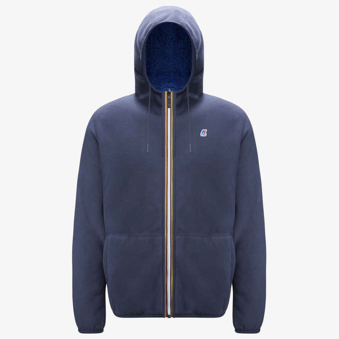 Giacca Fleece Reversibile Uomo Blu Reale per Calore Medio main