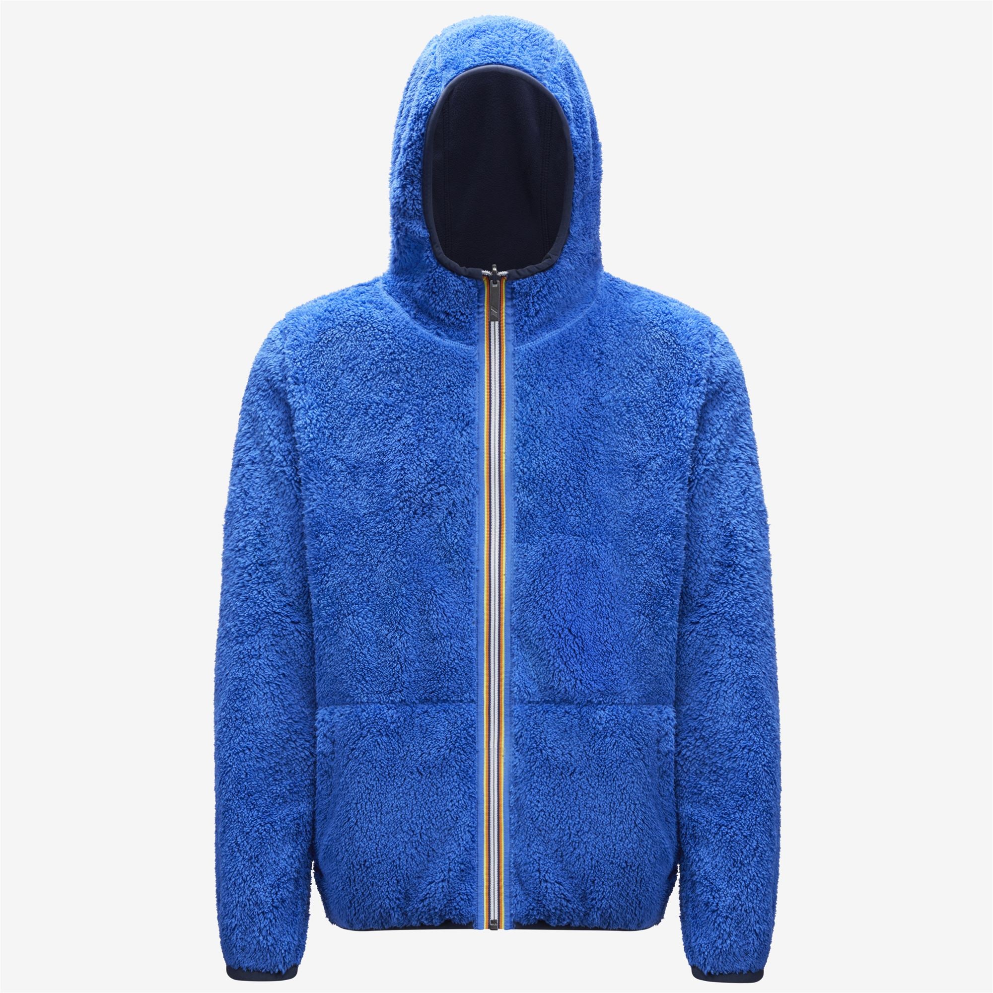 Fleece_MAN_JACQUES POLAR DOUBLE_Jacket_Blue Depth - Blue Royal Marine - Commercial 2