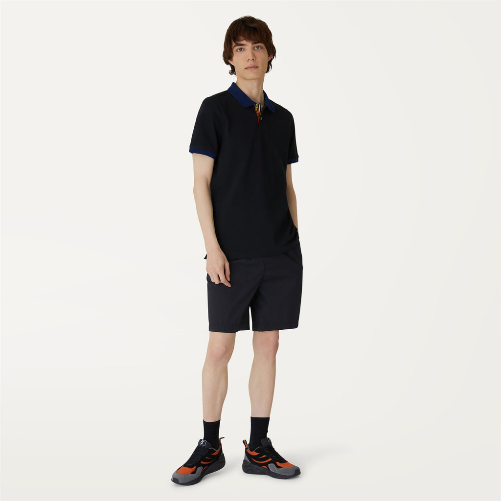 Shorts_Man_ANTO NY STRETCH_Chino_Black Pure - Commercial 4
