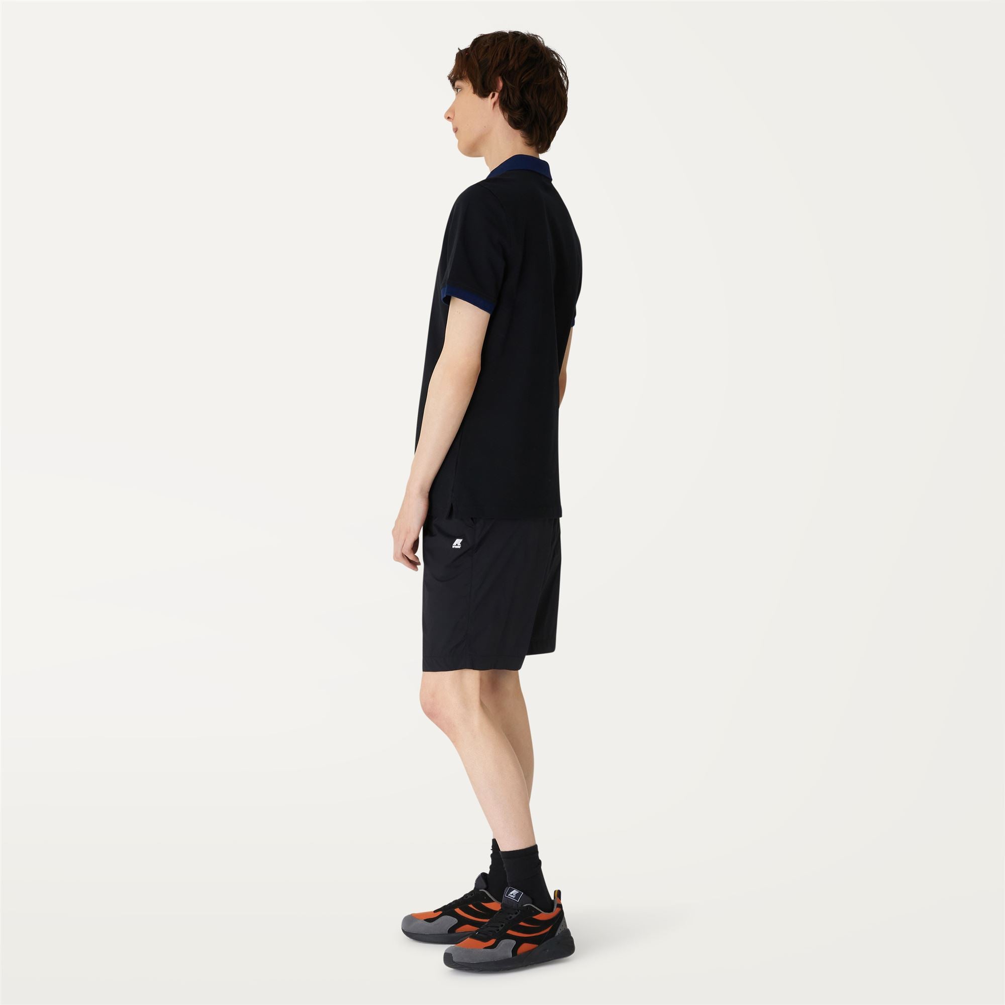Shorts_Man_ANTO NY STRETCH_Chino_Black Pure - Commercial 5