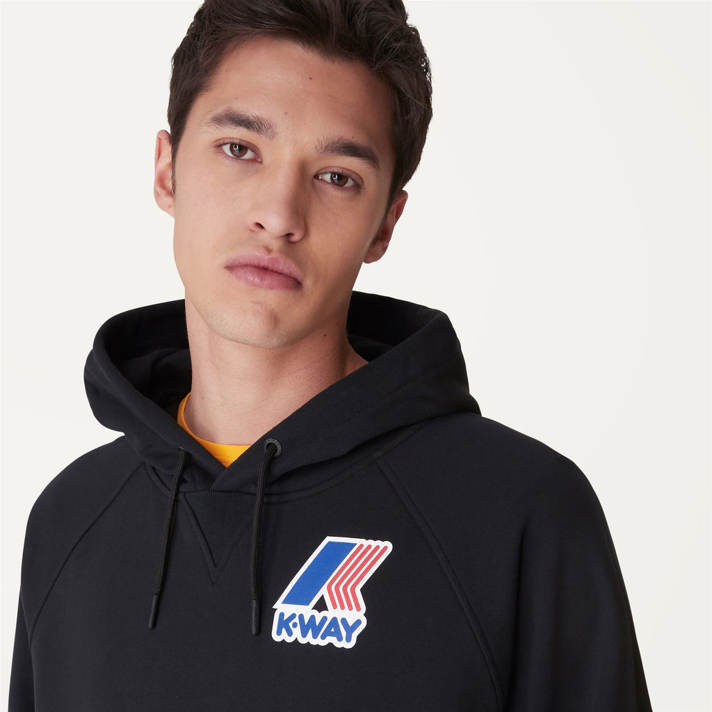 Fleece_Man_ALBAN LOGO_Pull Over_Black Pure - Commercial 7