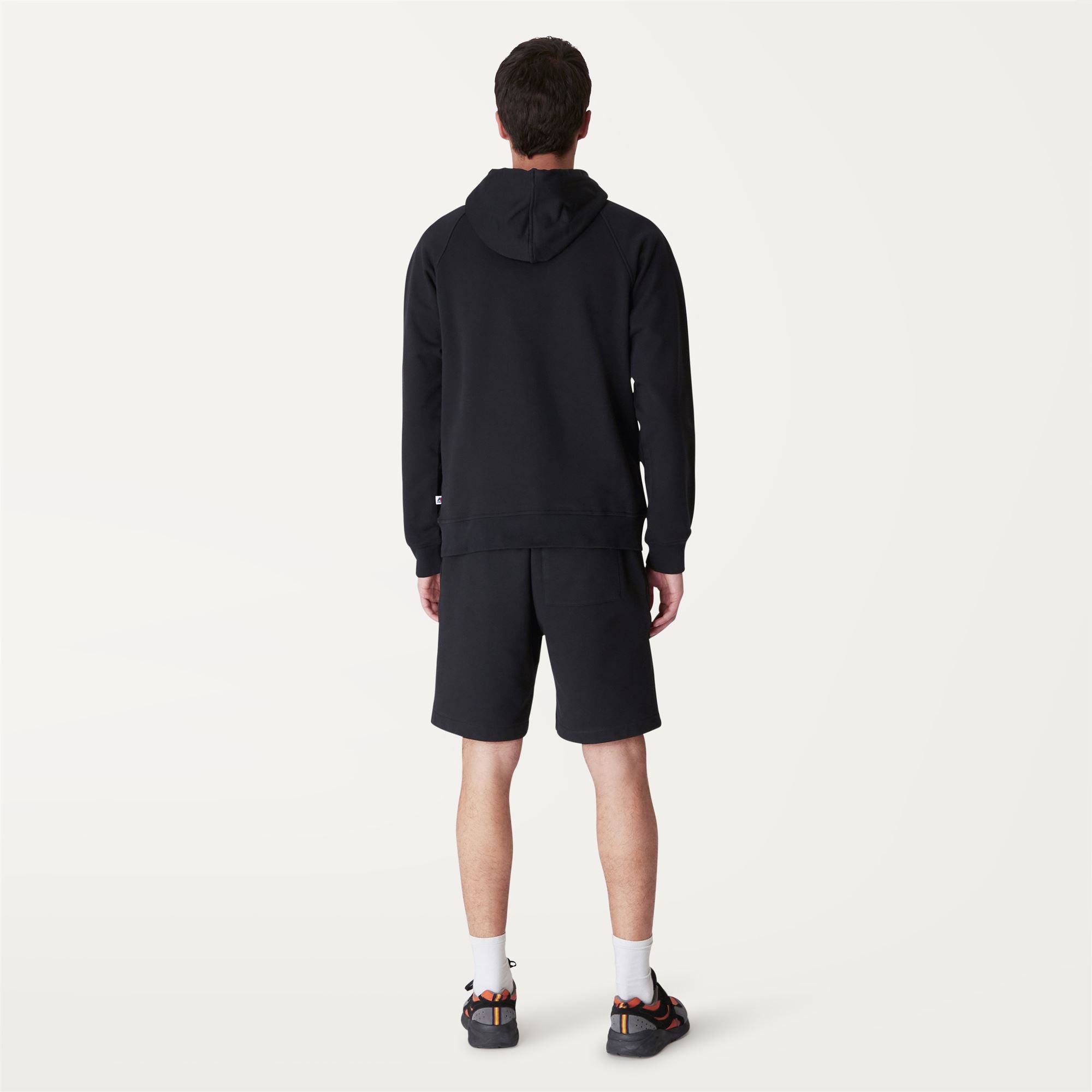 Fleece_Man_ALBAN LOGO_Pull Over_Black Pure - Commercial 6
