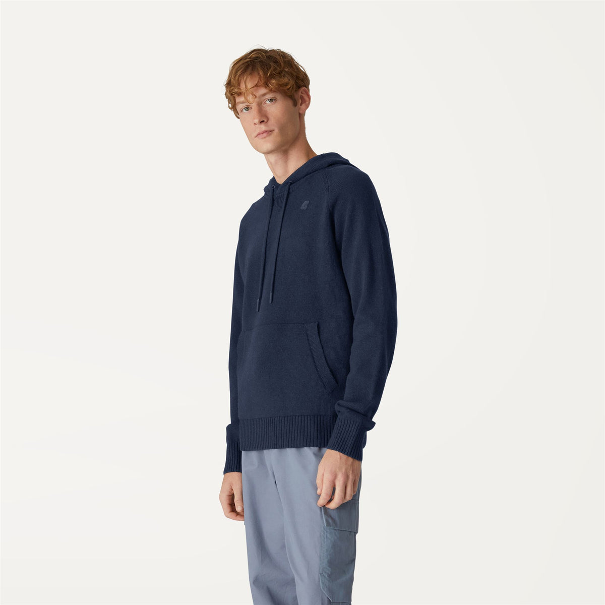 Knitwear_Man_RICHIE LAMBSWOOL_Jumper_Blue Depth - Commercial 5