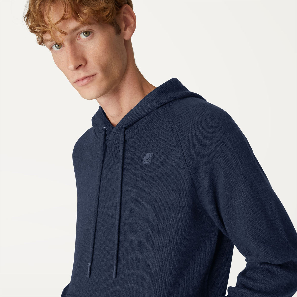 Knitwear_Man_RICHIE LAMBSWOOL_Jumper_Blue Depth - Commercial 7