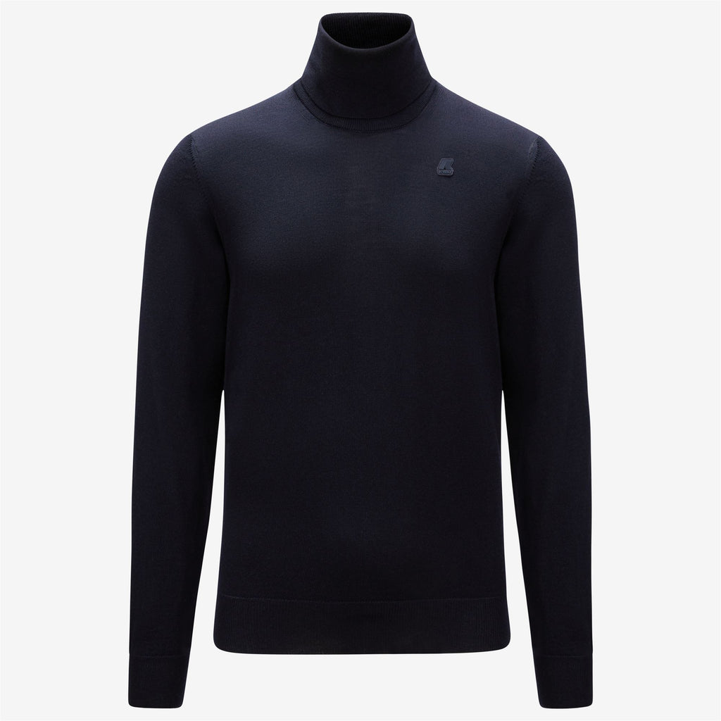 Knitwear_MAN_HENRY MERINO_Pull Over_Blue Depth - Commercial 1