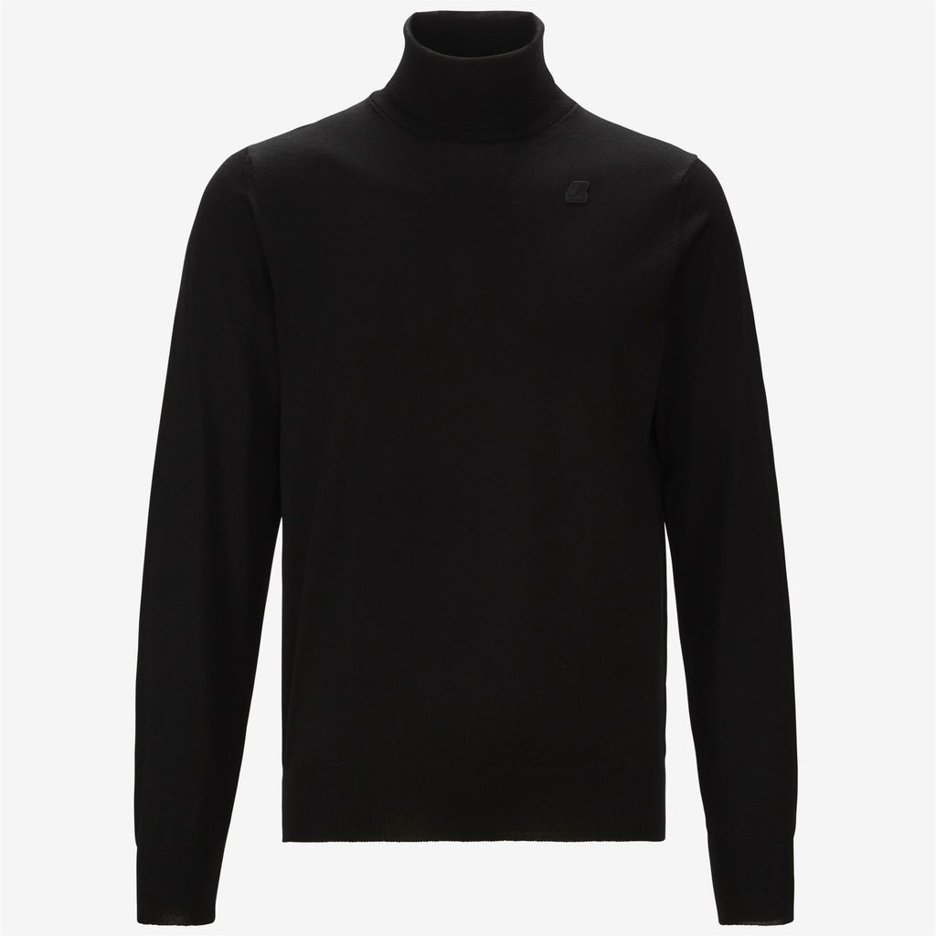 Knitwear_MAN_HENRY MERINO_Pull Over_Black Pure - Commercial 1