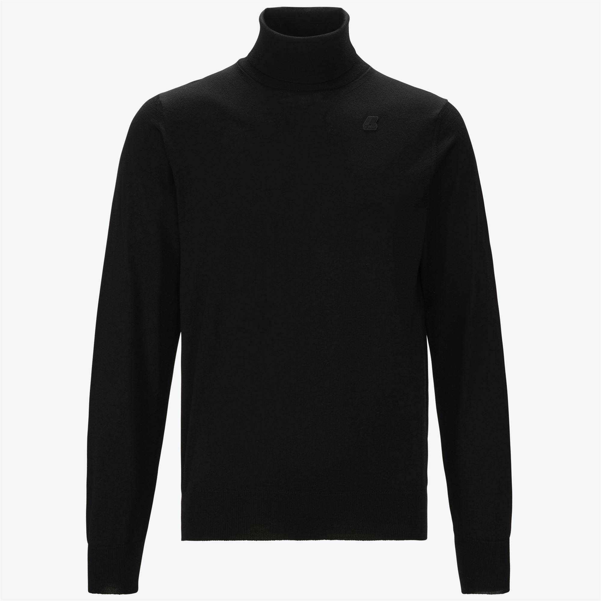 Knitwear_MAN_HENRY MERINO_Pull Over_Black Pure - Commercial 1