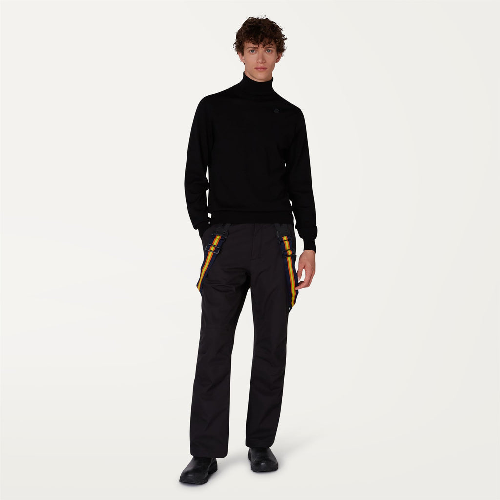 Knitwear_MAN_HENRY MERINO_Pull Over_Black Pure - Commercial 4