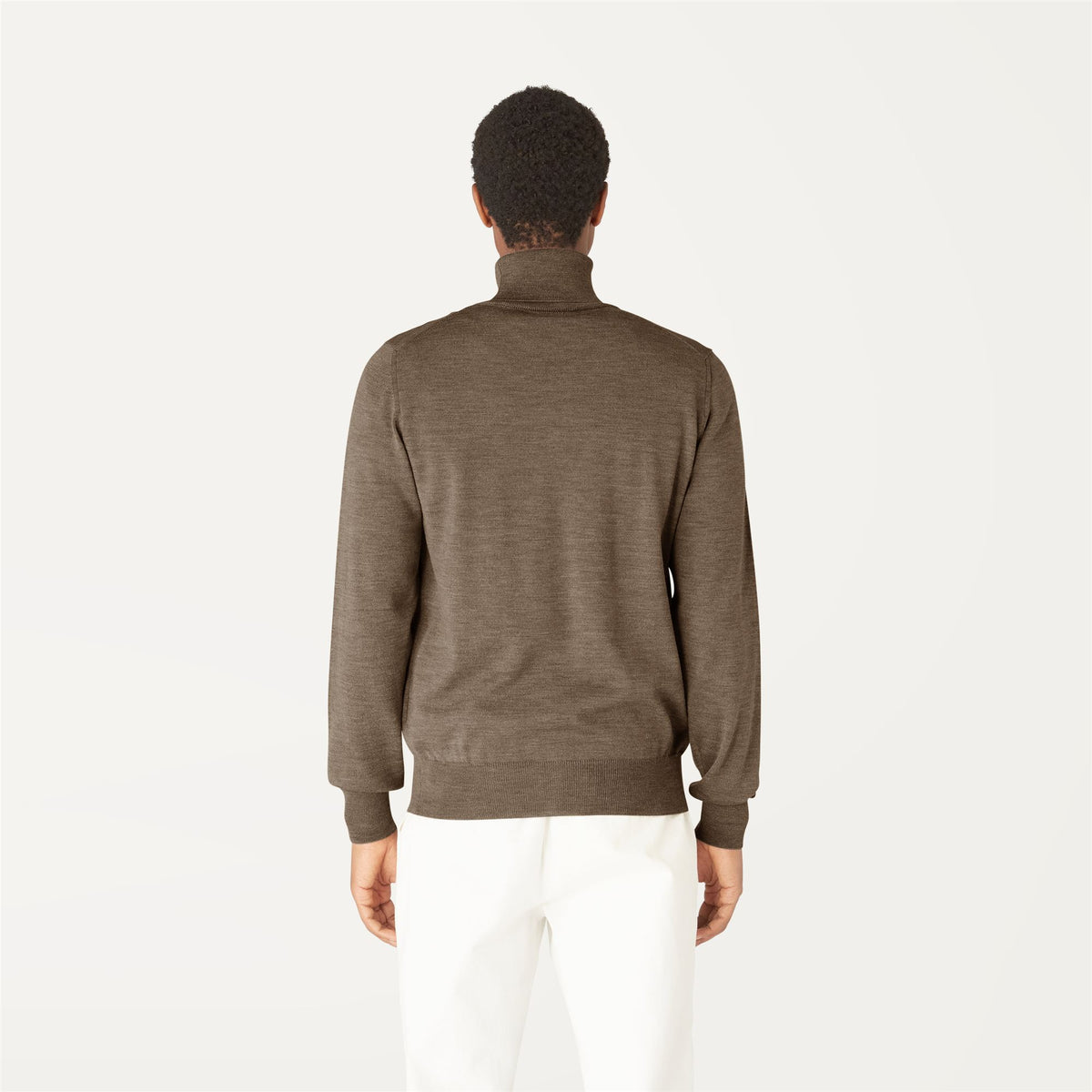 Knitwear_MAN_HENRY MERINO_Pull Over_Beige Taupe - Commercial 6