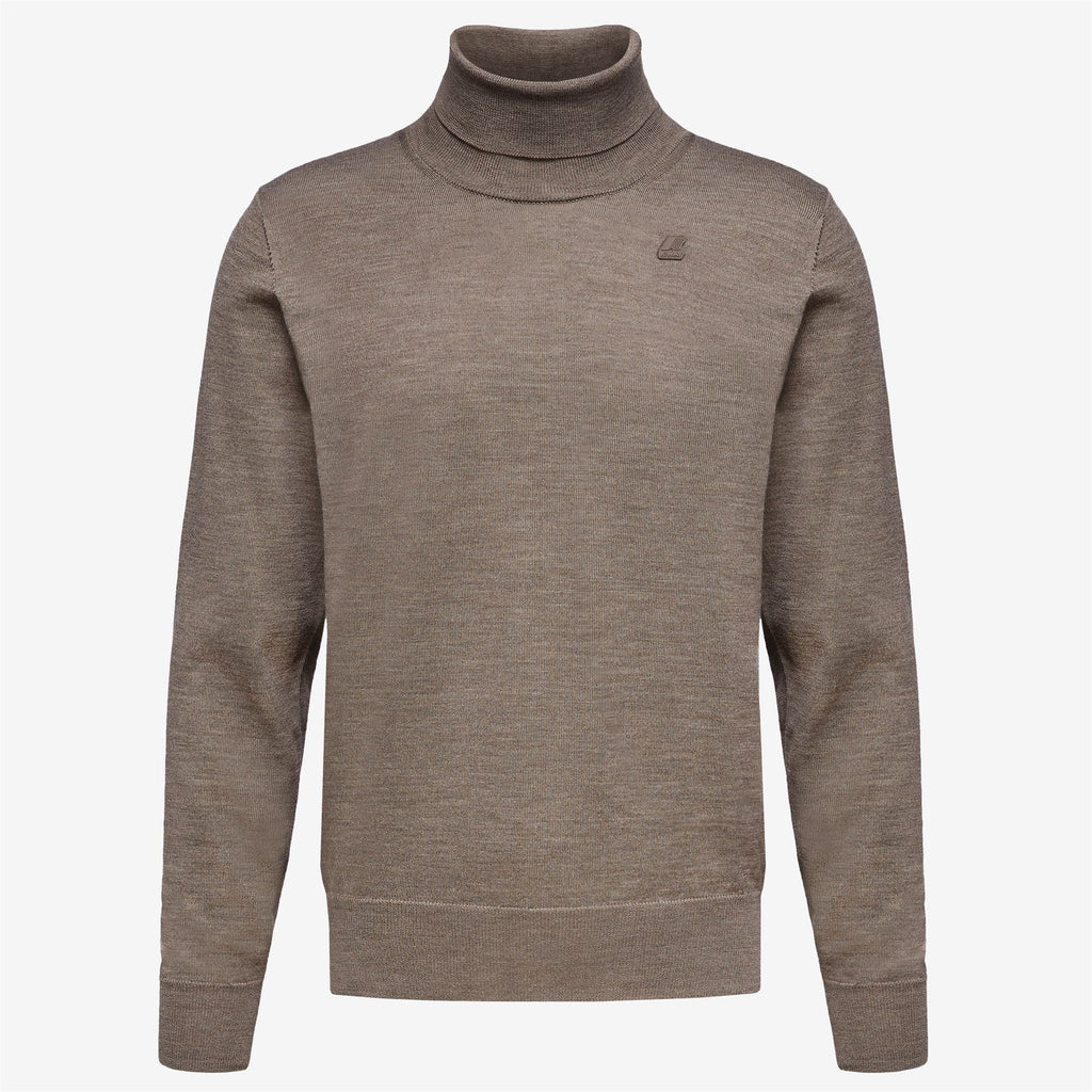 Knitwear_MAN_HENRY MERINO_Pull Over_Beige Taupe - Commercial 1