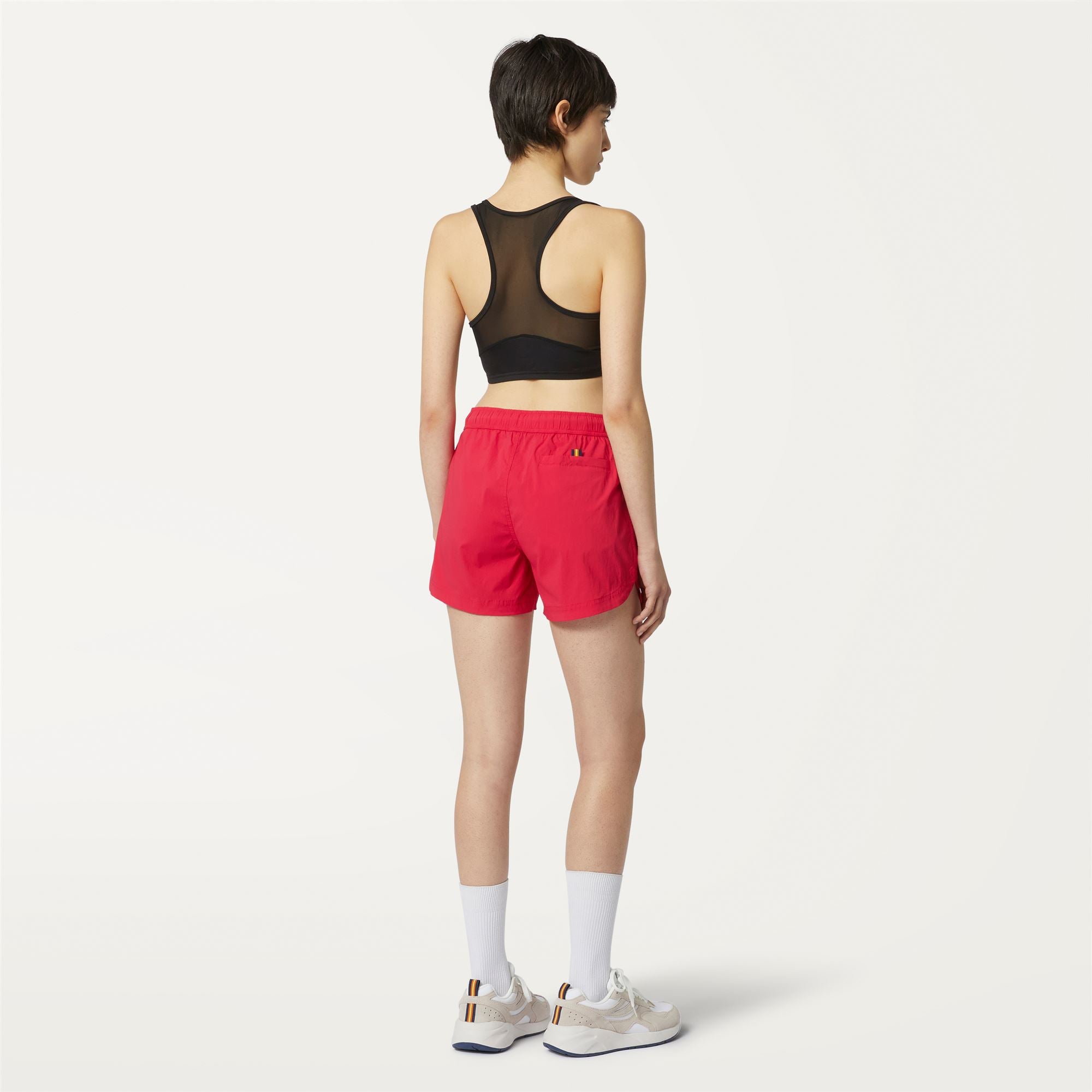Shorts_WOMAN_HYPE_Sport Shorts_Red Berry - Commercial 6