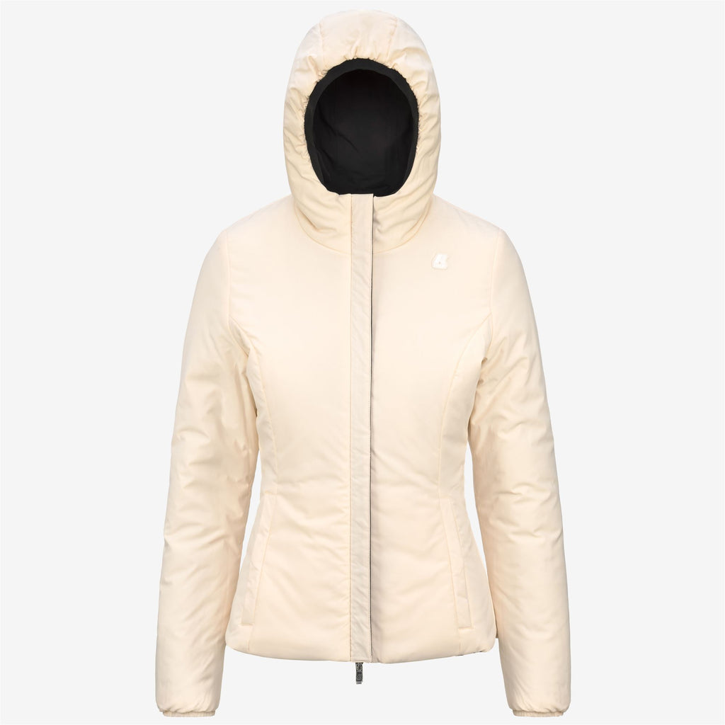 Jackets_Woman_LILY ST WARM DOUBLE_Short_Black P-Beige E - Commercial 2