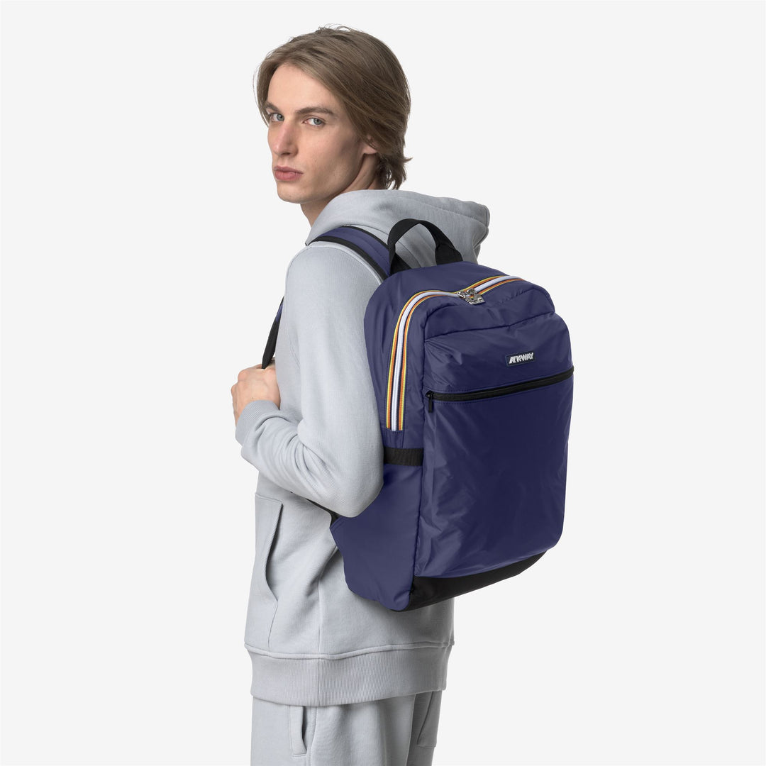 Cobalt blue Unisex City Backpack with Laptop Compartment main