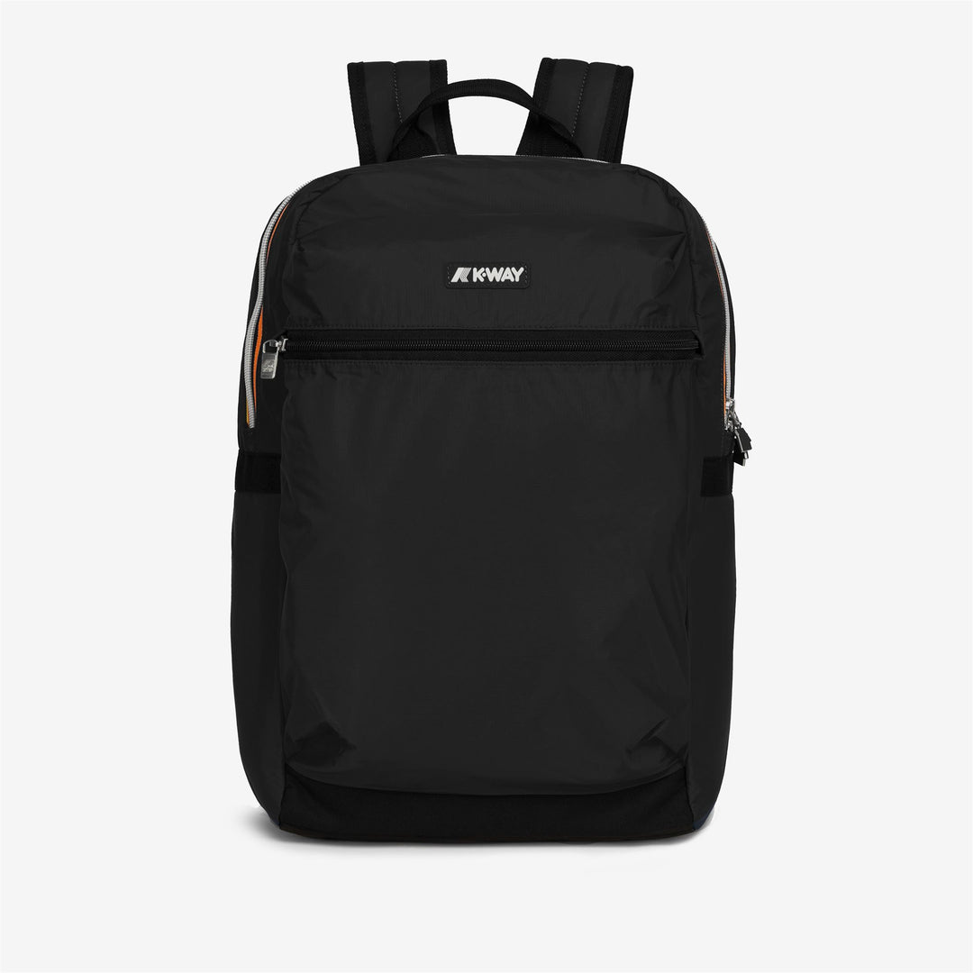 Black Grey Unisex Versatile Waterproof City Backpack with Laptop Compartment 01