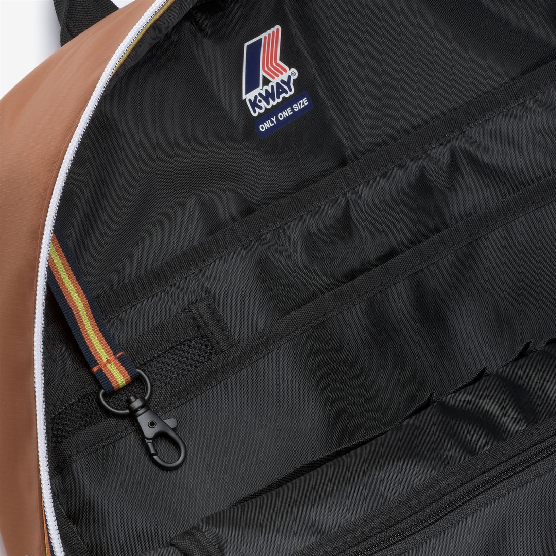 Zaino compatto unisex in nylon arancione per laptop main