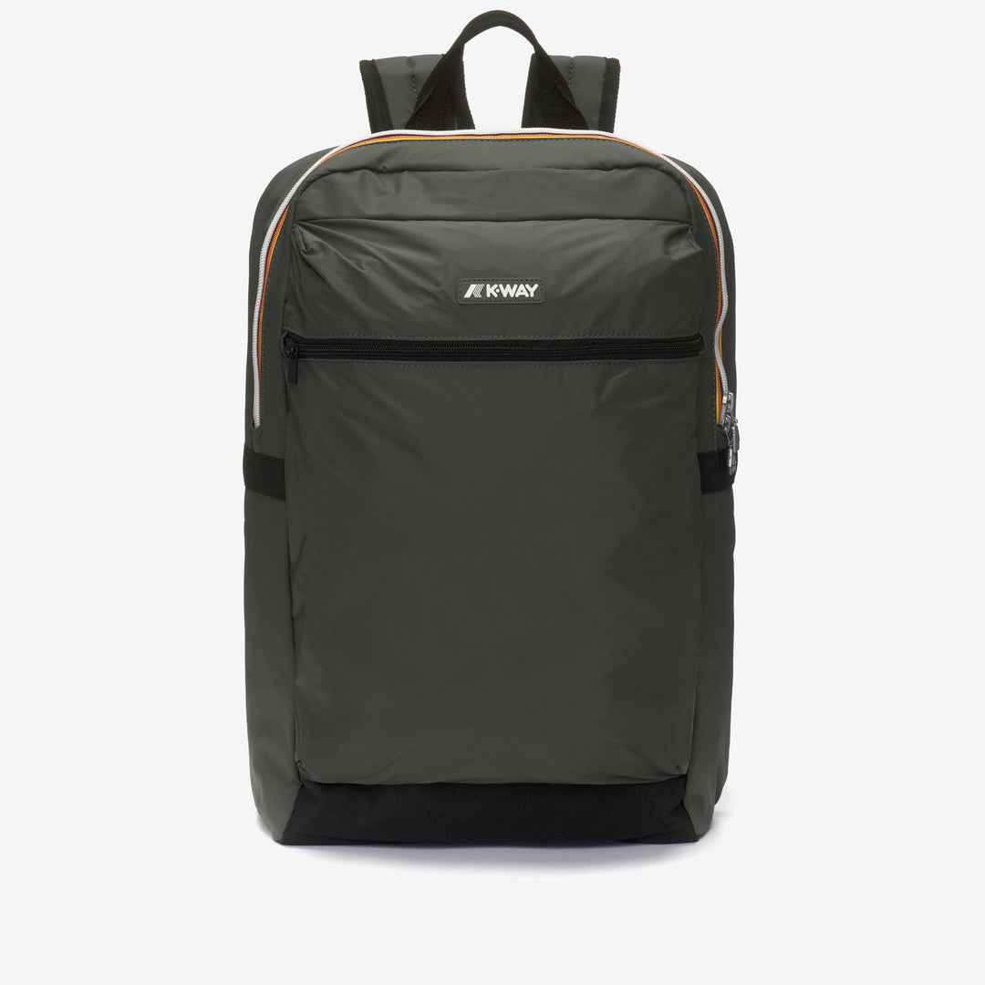 Blackish green Unisex City Backpack with Laptop Compartment 01