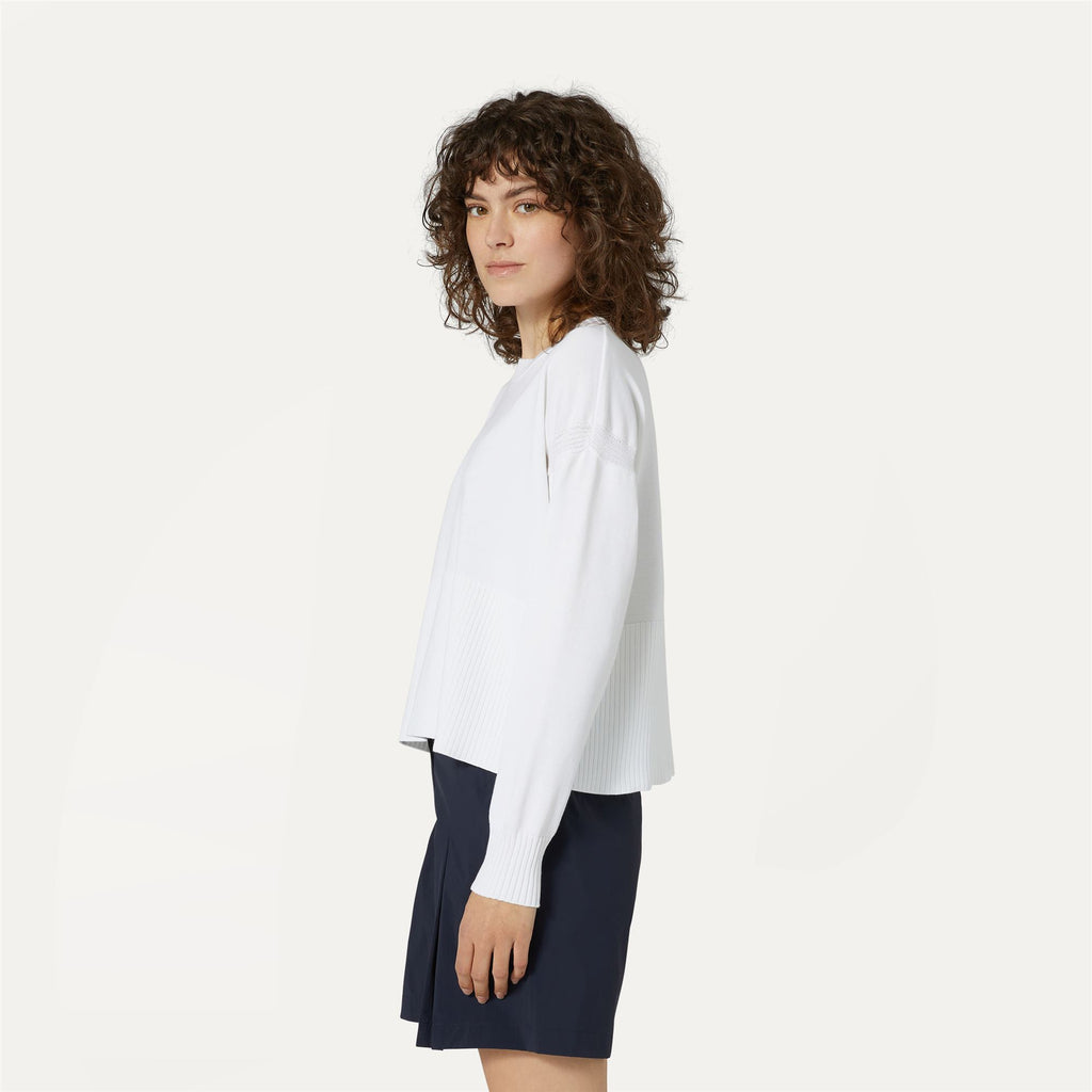 Knitwear_WOMAN_MARYNE_Pull Over_White - Commercial 5