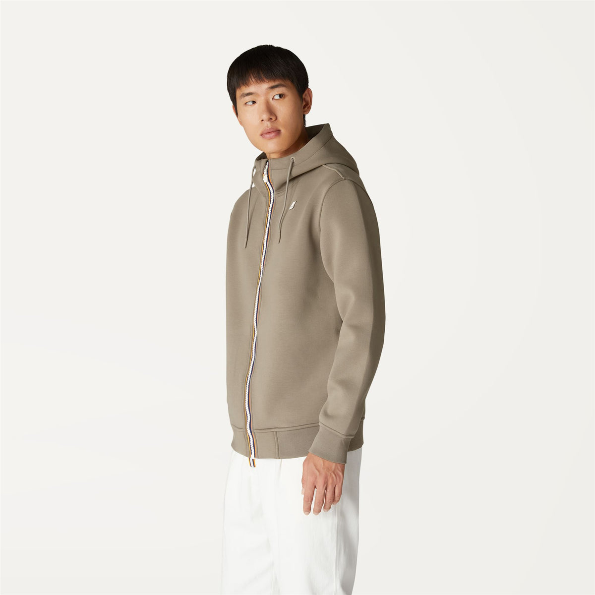 Fleece_Man_RAINER SPACER_Jacket_Beige Taupe - Commercial 5