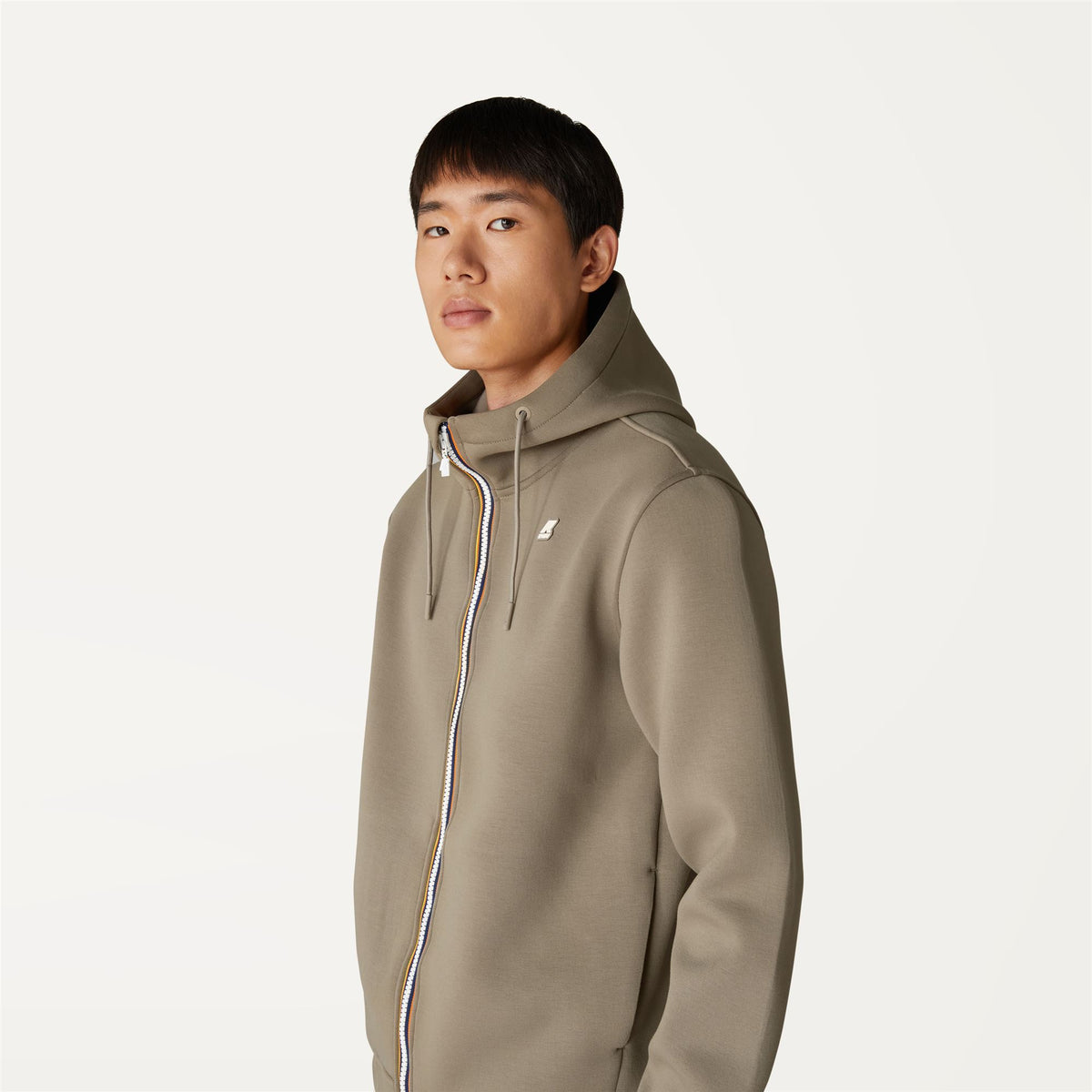 Fleece_Man_RAINER SPACER_Jacket_Beige Taupe - Commercial 7