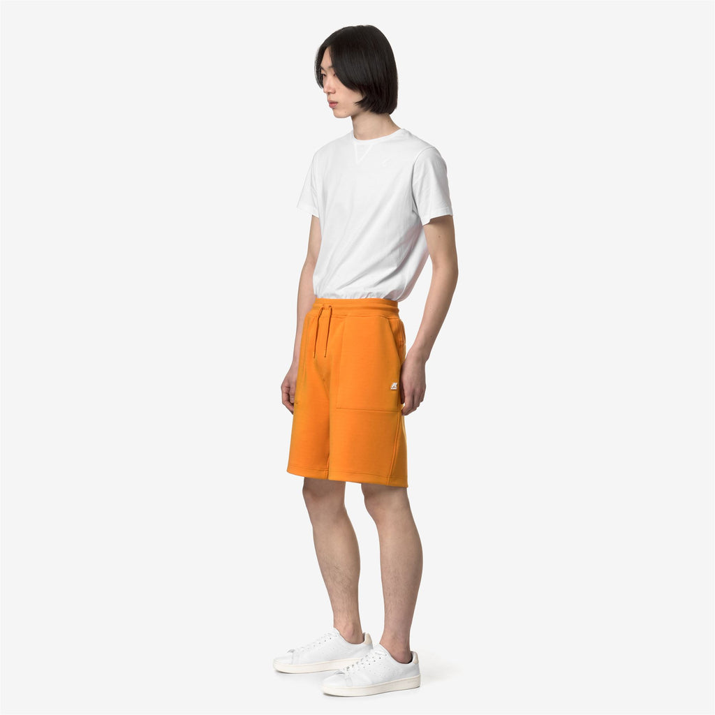 Shorts_Man_THEOTIME LIGHT SPACER_Sport Shorts_Orange Md - Commercial 5