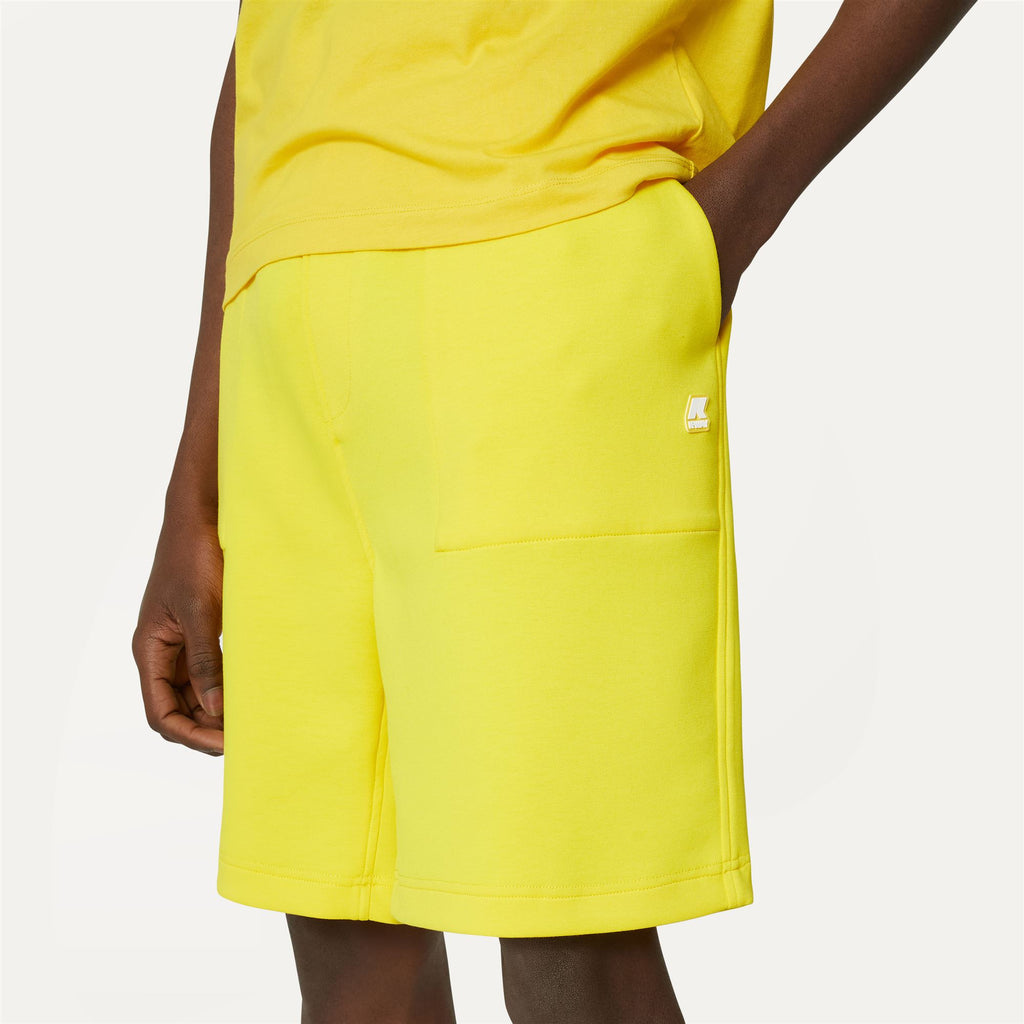 Shorts_MAN_THEOTIME LIGHT SPACER_Sport Shorts_Yellow Sunstruck - Commercial 7