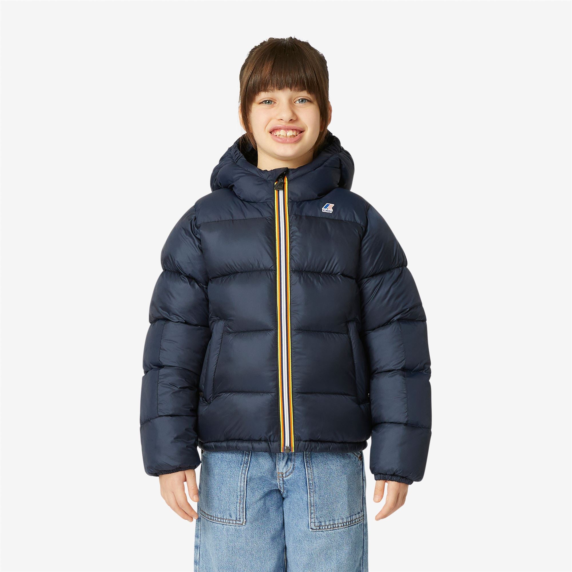 Jackets_Kid unisex_P. LE VRAI 3.0 CLAUDE HEAVY WARM_Mid_Blue Depth - Commercial 4