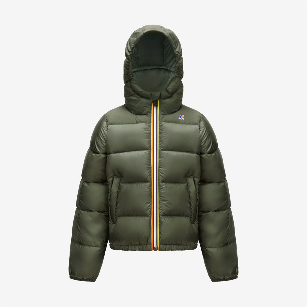 Jackets_Kid unisex_P. LE VRAI 3.0 CLAUDE HEAVY WARM_Mid_GREEN BLACKISH - Commercial 1
