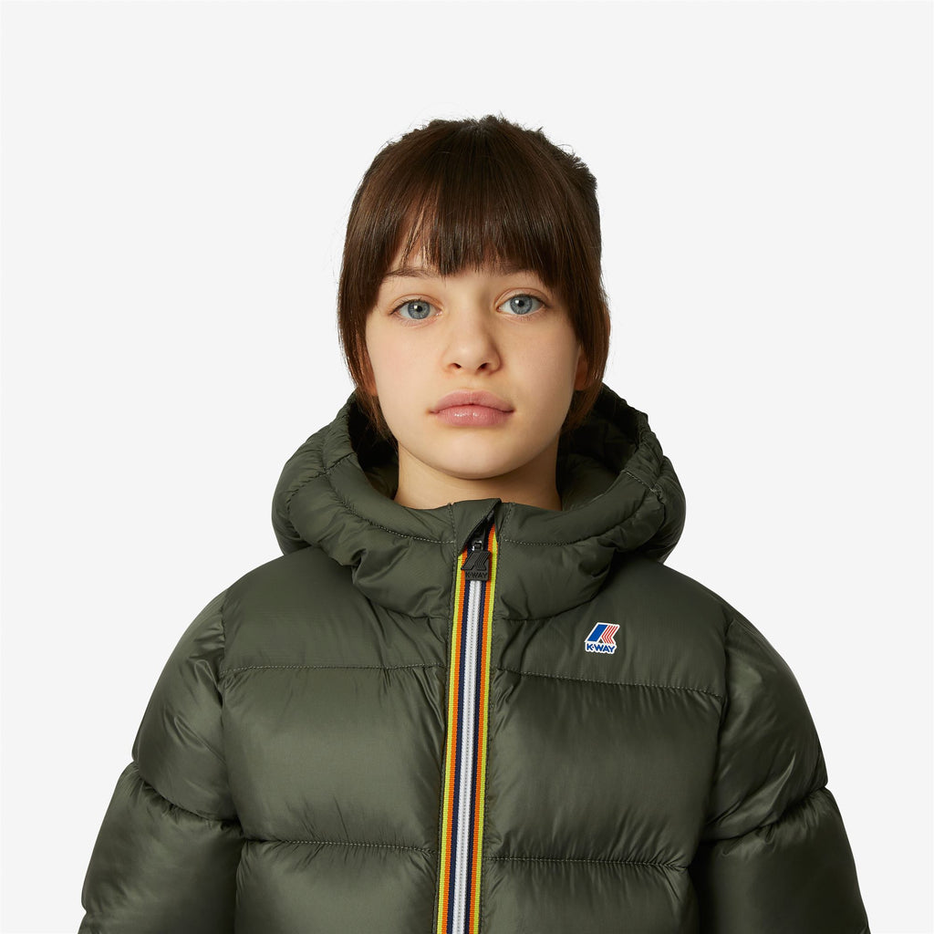 Jackets_Kid unisex_P. LE VRAI 3.0 CLAUDE HEAVY WARM_Mid_GREEN BLACKISH - Commercial 7