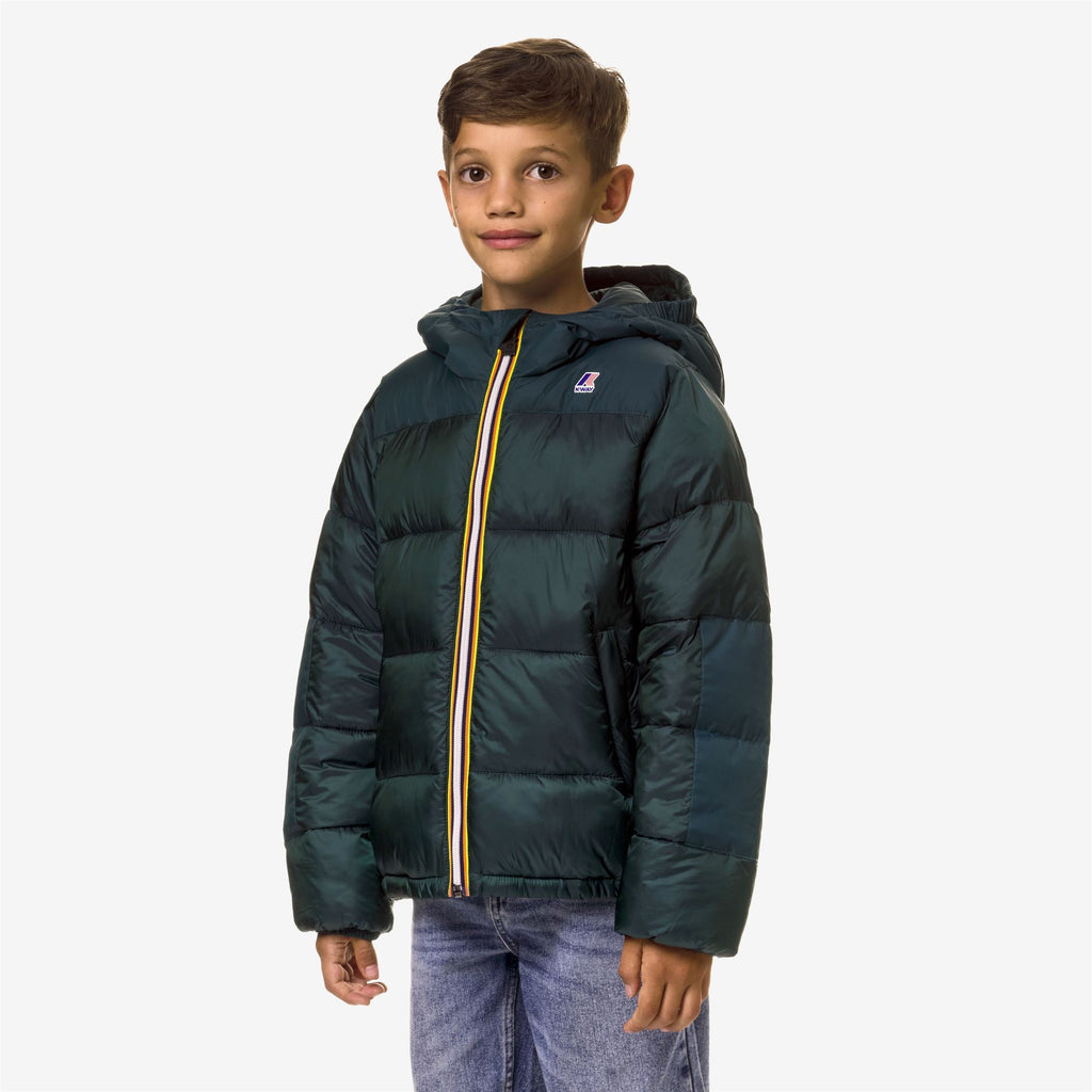 Jackets_Kid unisex_P. LE VRAI 3.0 CLAUDE HEAVY WARM_Mid_GREEN PETROL - Commercial 5