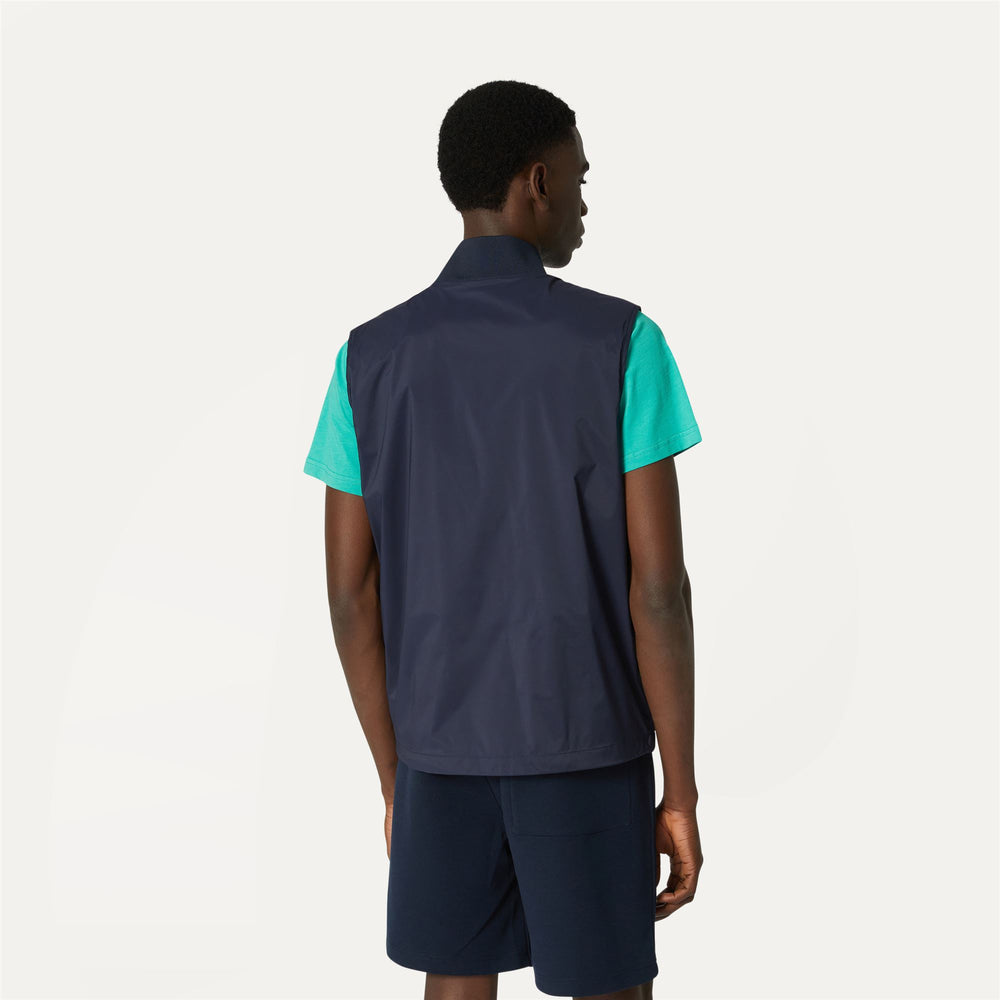 Blue Men's Stretch Nylon Variable Weather Jacket 02
