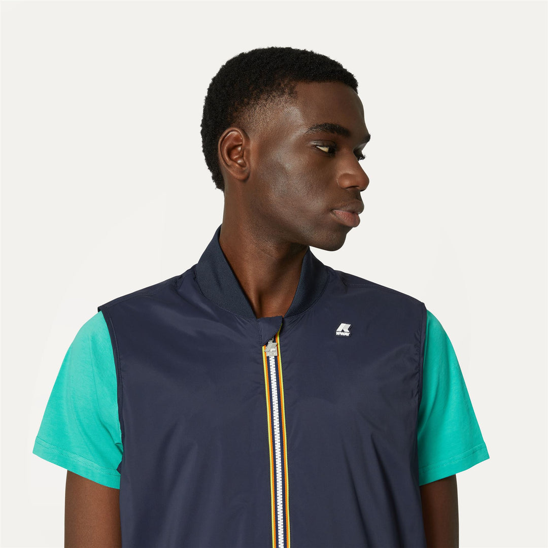 Blue Men's Stretch Nylon Variable Weather Jacket main